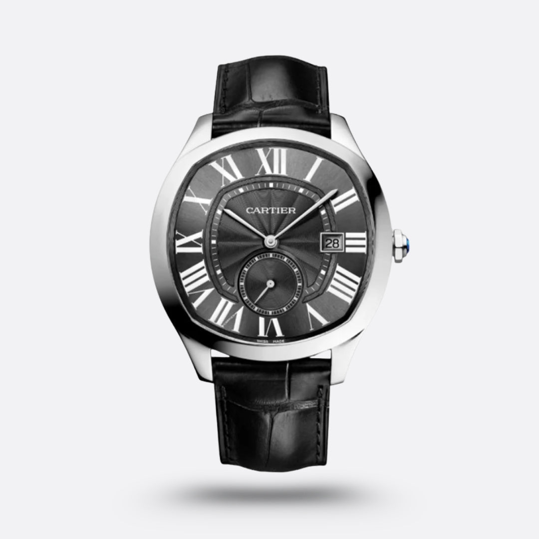 Meridian Cushion Dress Watch — Black Dial