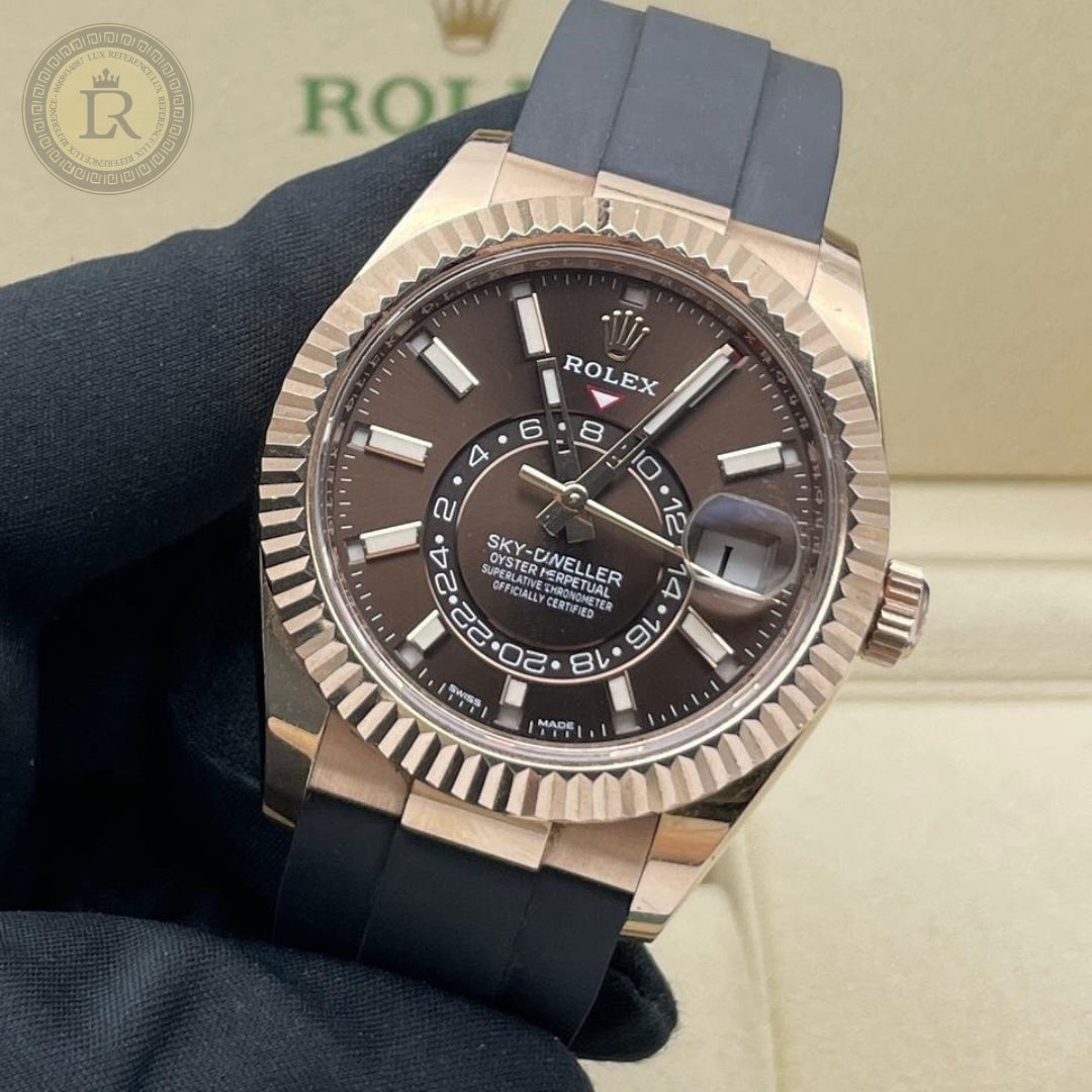 Meridian Dual-Time Pilot — Brown Dial