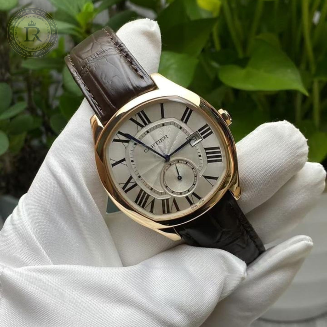 Meridian Cushion Dress Watch — Brown