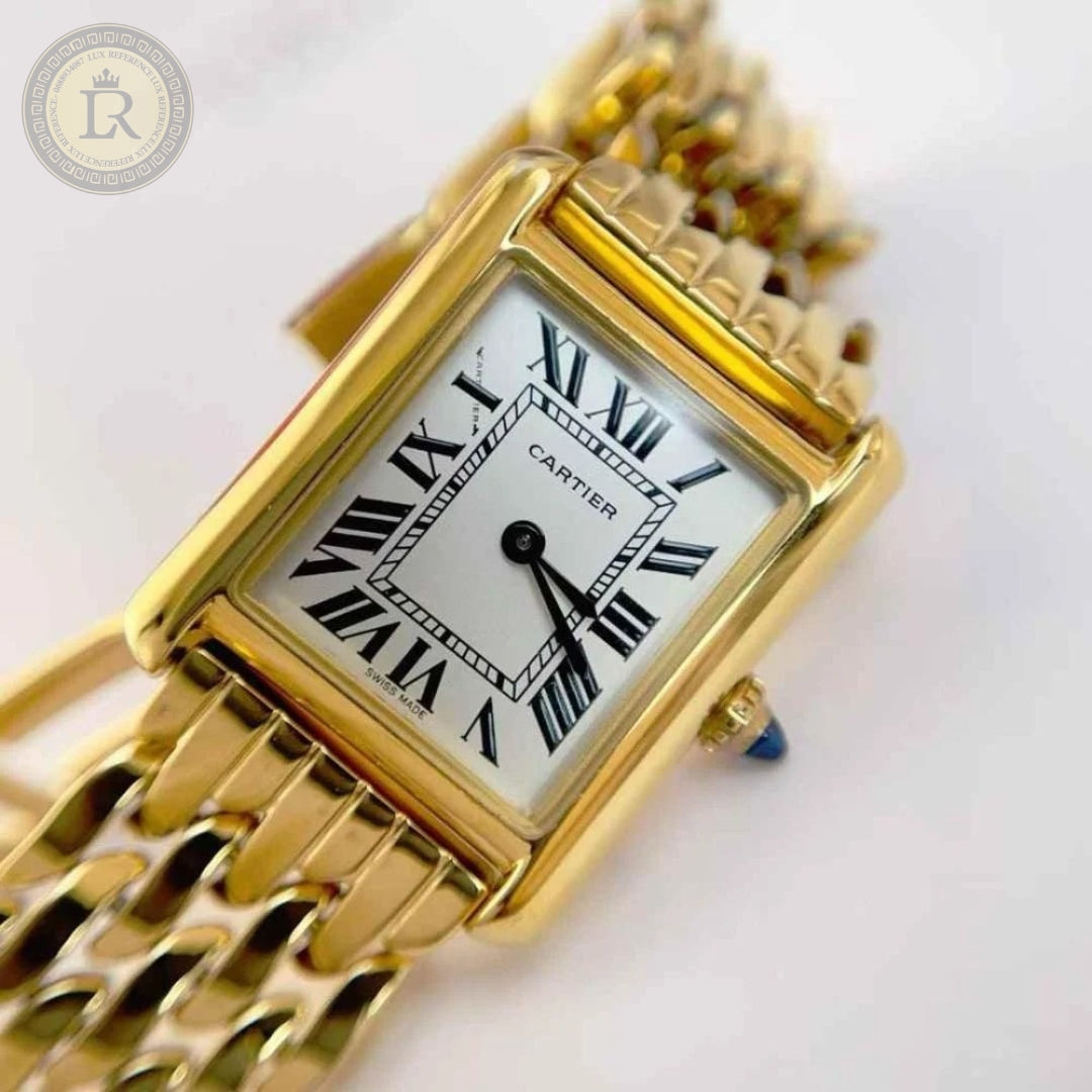 Meridian Cushion Dress Watch — Yellow Gold