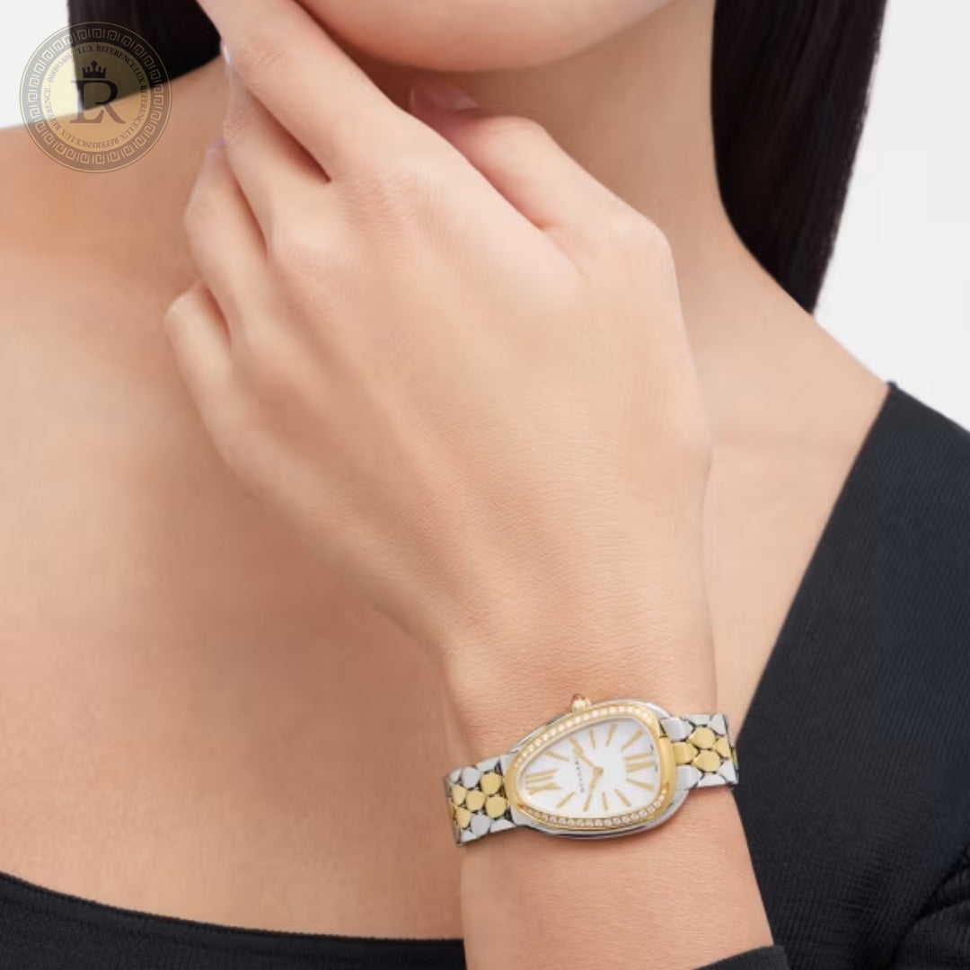 Meridian Serpent Bracelet — Yellow Gold, Diamonds
