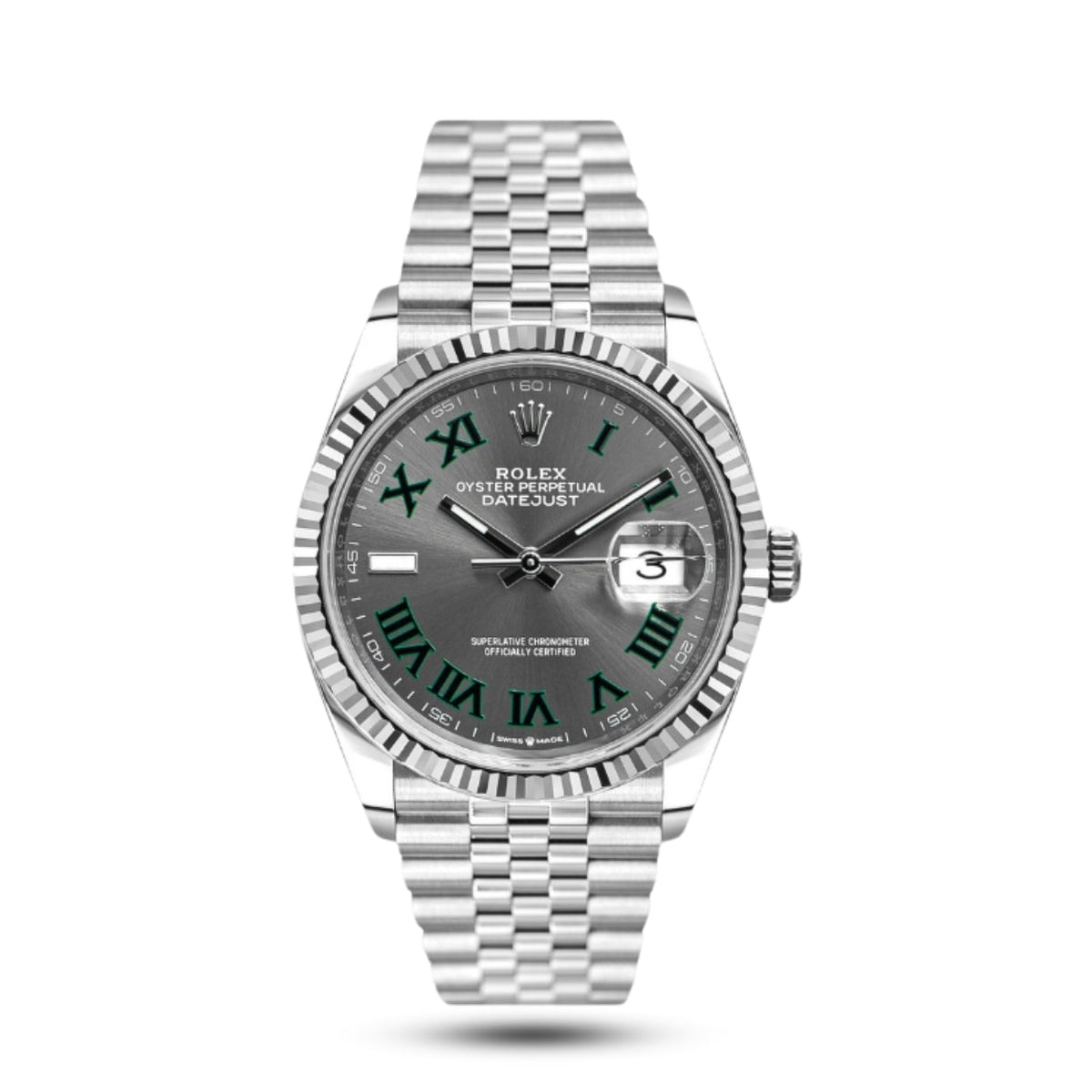 Meridian Classic Date — Grey Racing-Track Dial