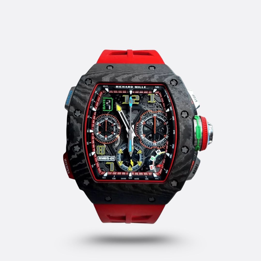 Meridian Skeleton Tonneau Sport — Red Strap
