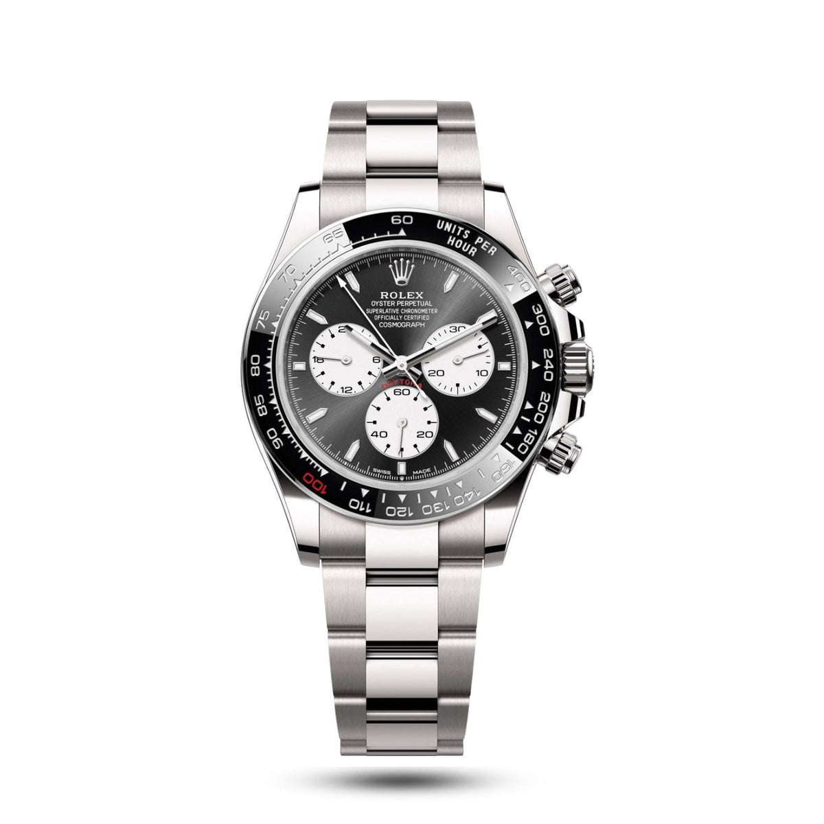 Meridian Racing Chronograph — White Gold, Racing Dial