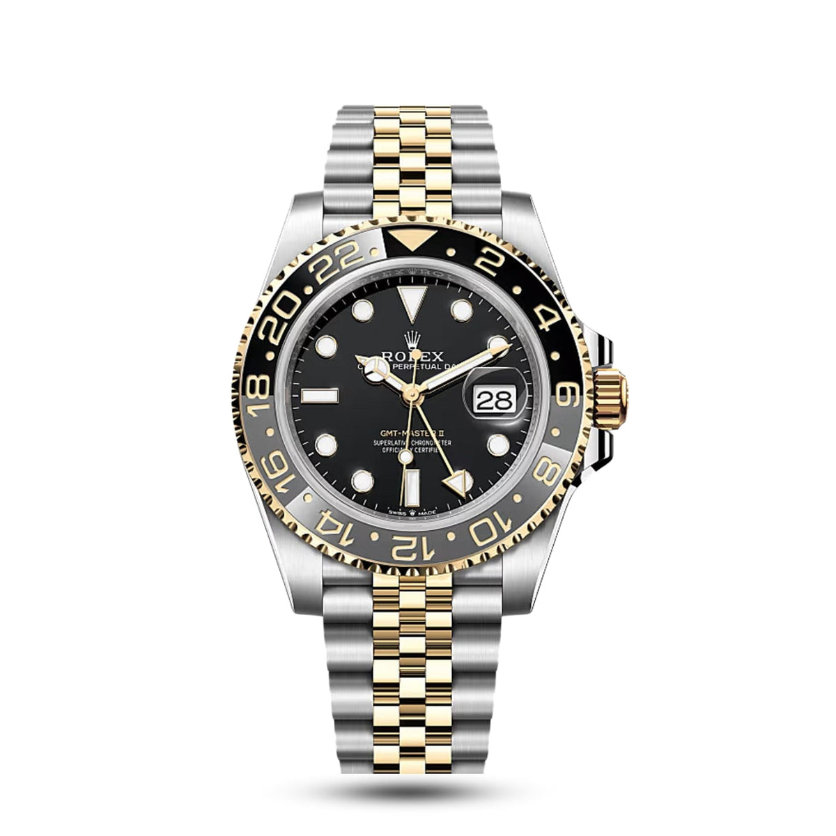 Meridian GMT Voyager — Link Bracelet (Men's)