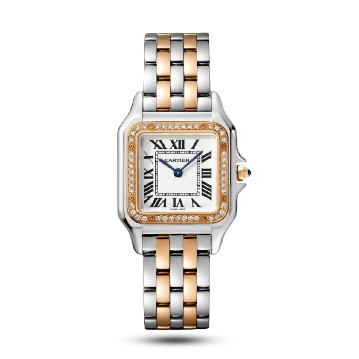 Meridian Panther Bracelet — Two-Tone, Diamond