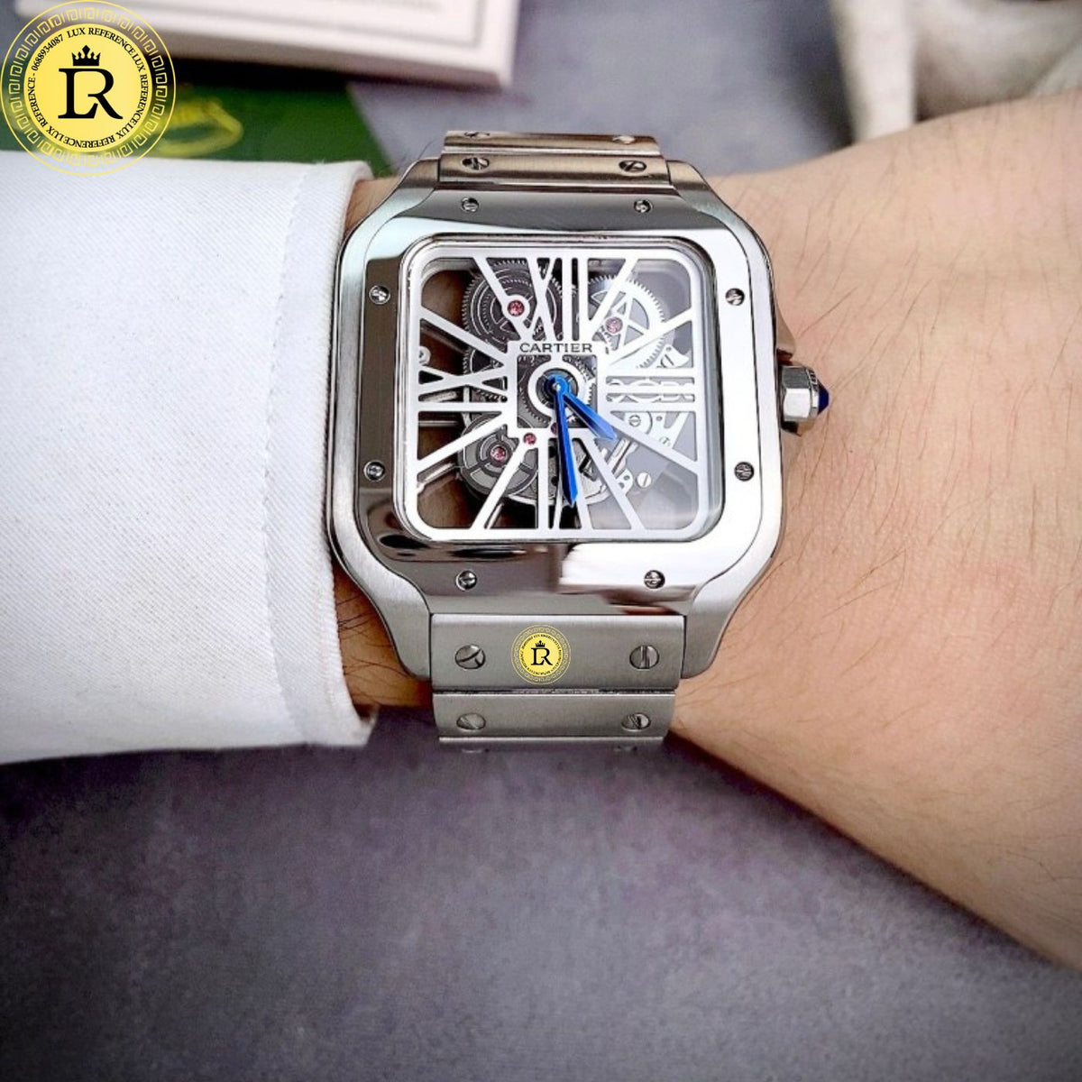 Meridian Aviator Square Skeleton — Large
