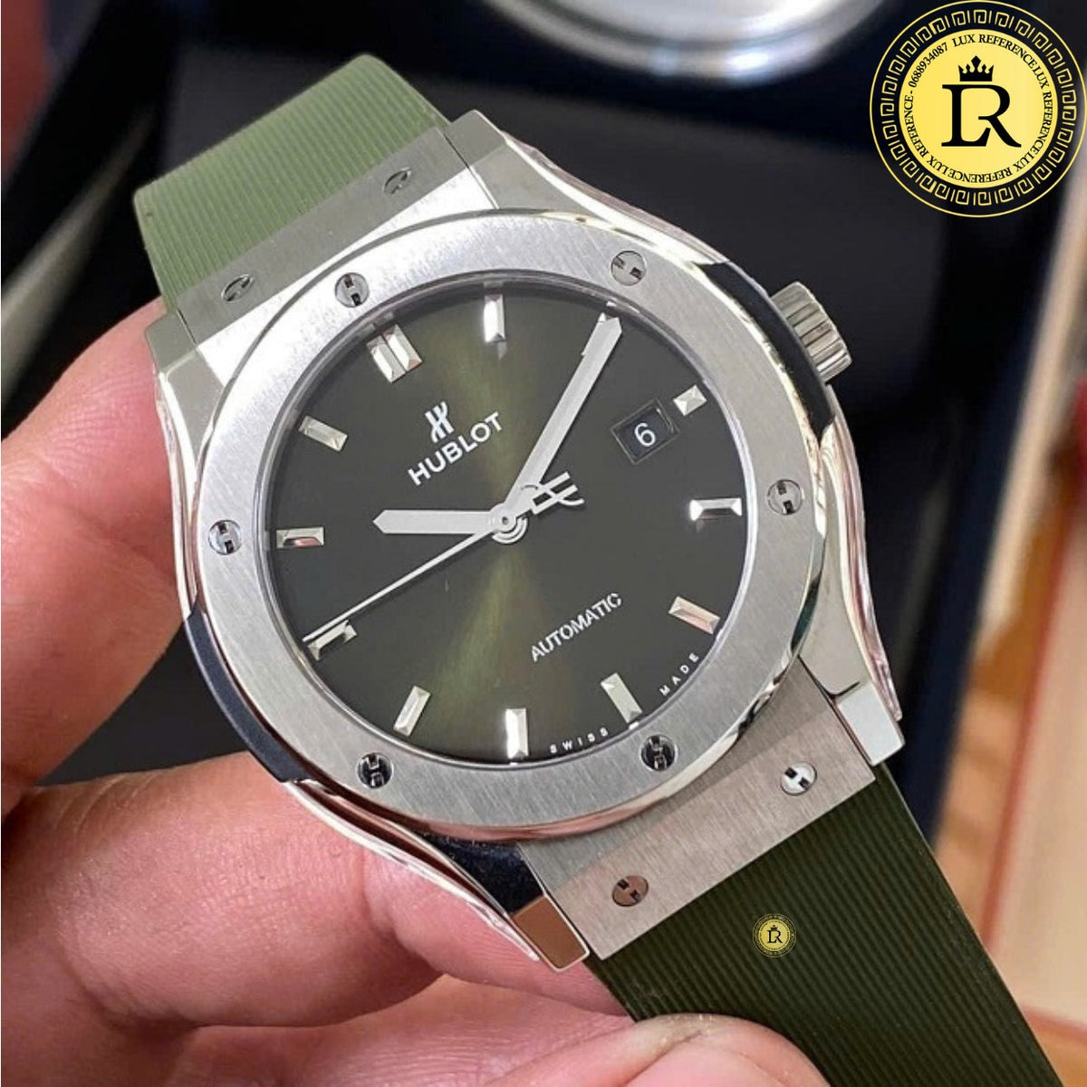 Meridian Fusion Sport Titanium 42mm — Green