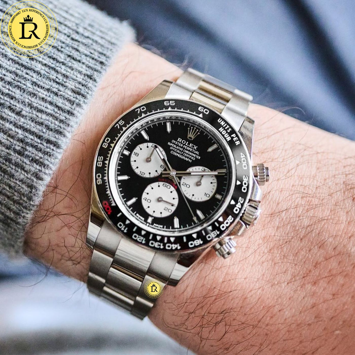 Meridian Racing Chronograph — White Gold, Racing Dial