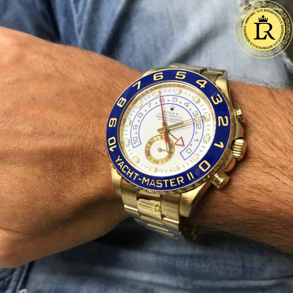 Meridian Yacht Sport II 44mm — Ceramic Bezel (Men's)