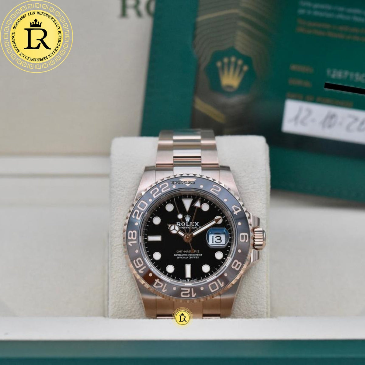 Meridian GMT Voyager — Everose Gold
