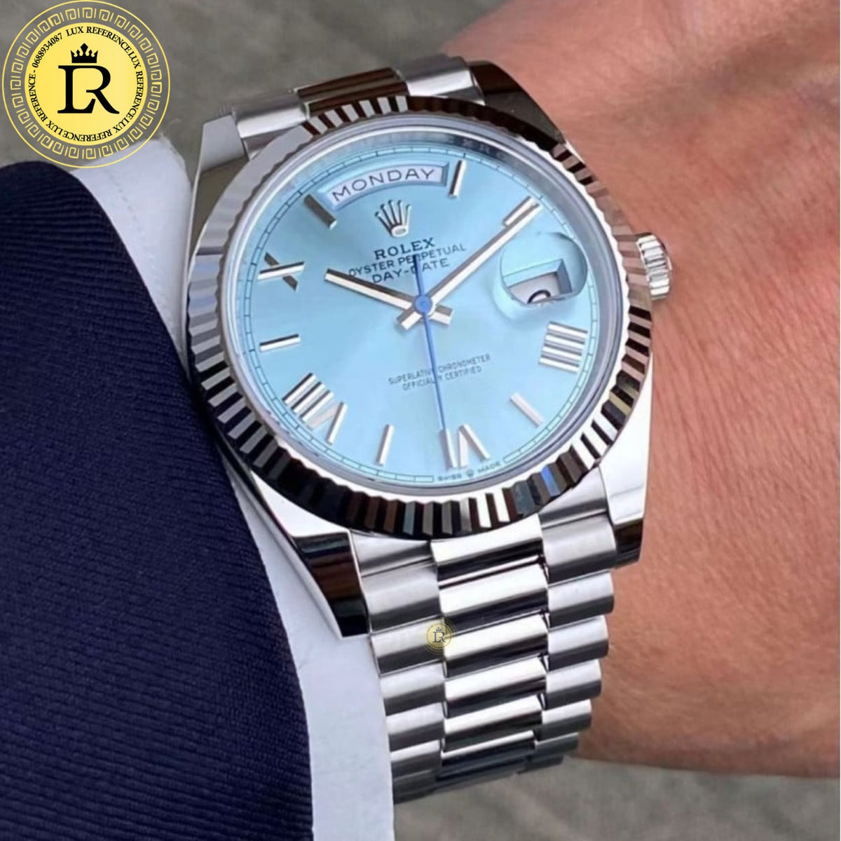 Meridian Presidential Platinum 41mm