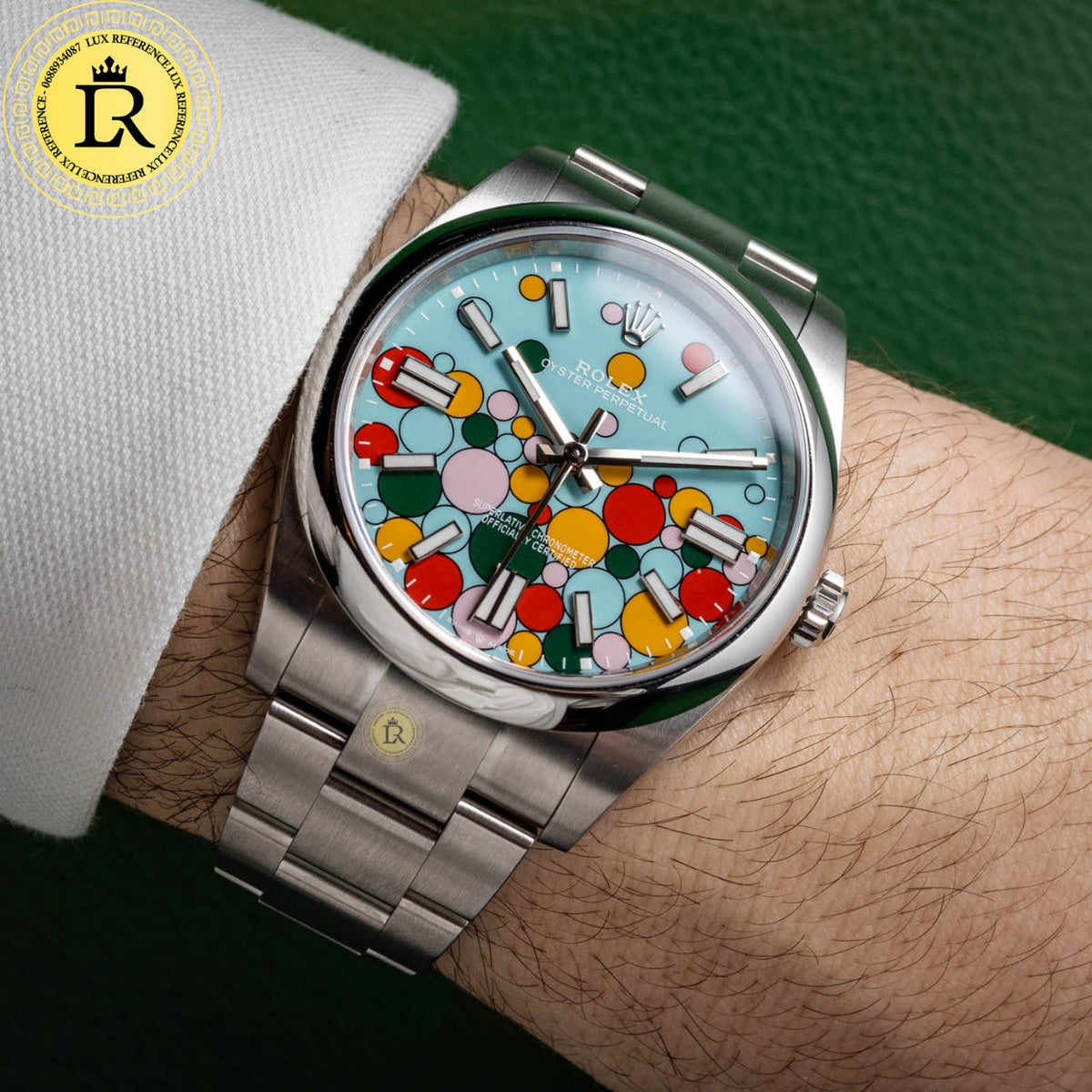 Meridian Classic Date 41mm — Celebration Blue Dial