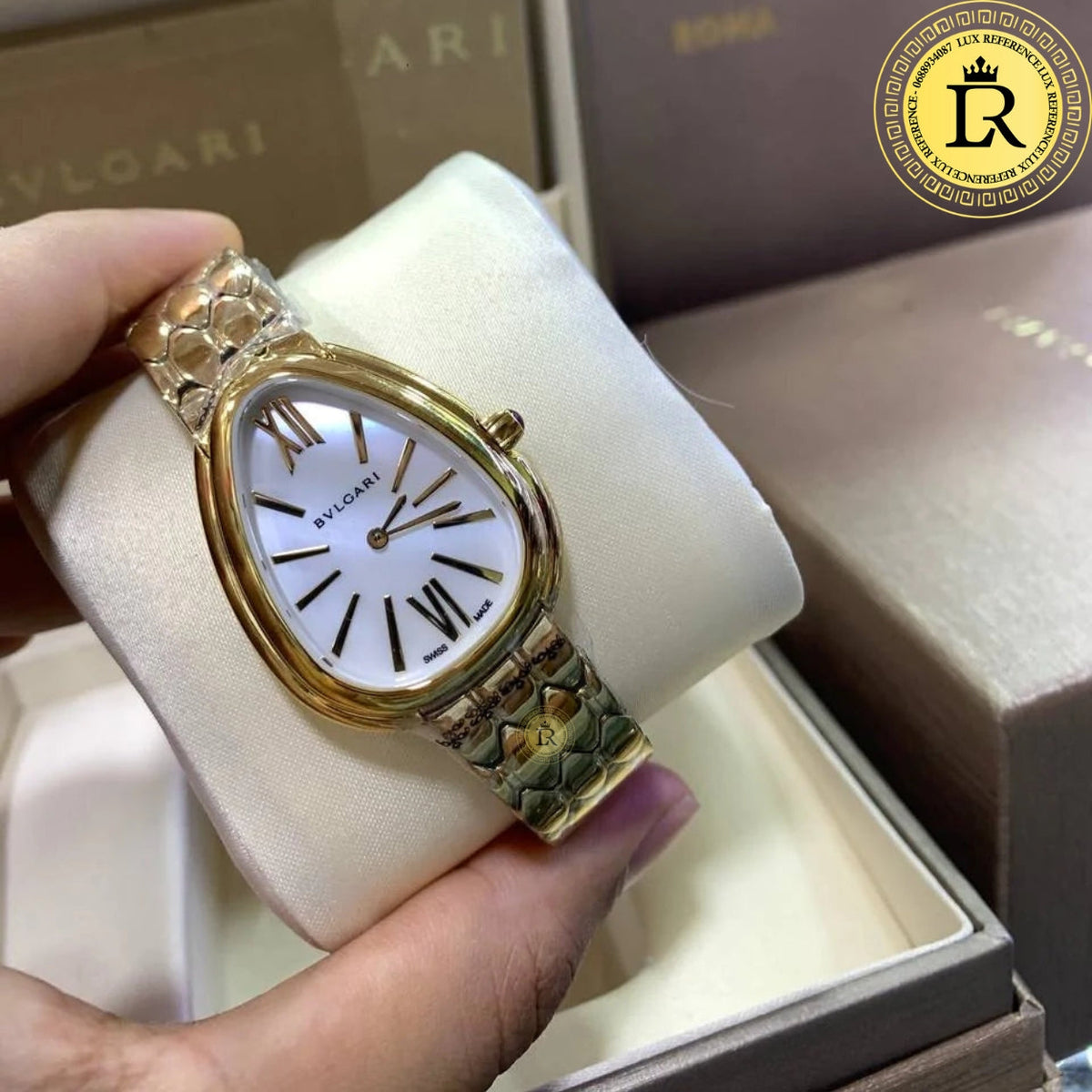 Meridian Roma Gold — White Dial