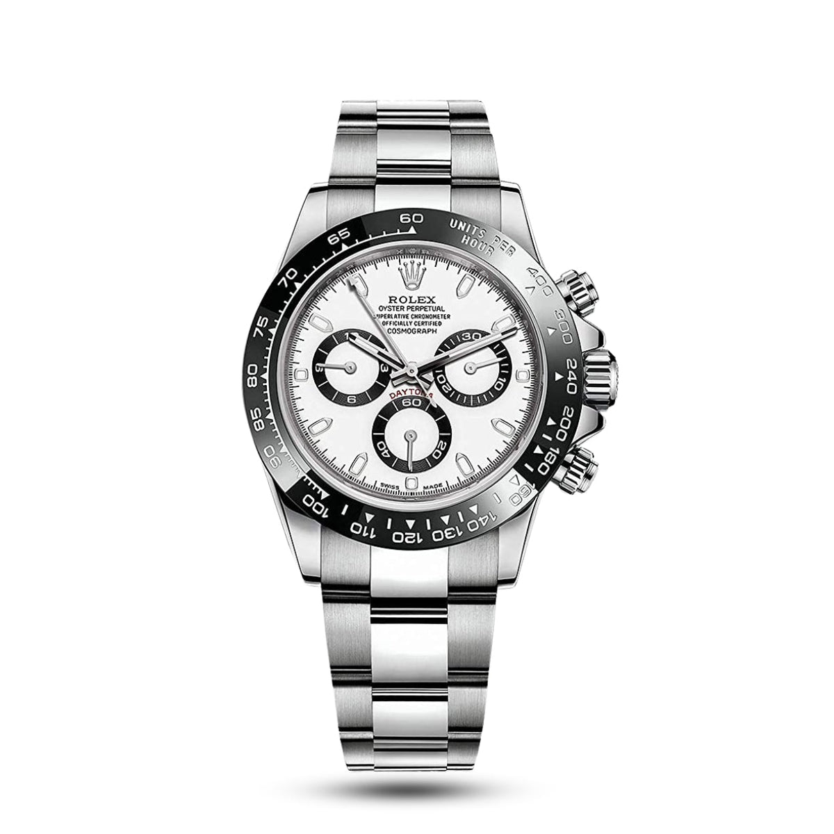 Meridian Racing Chronograph — White Dial (Men's)