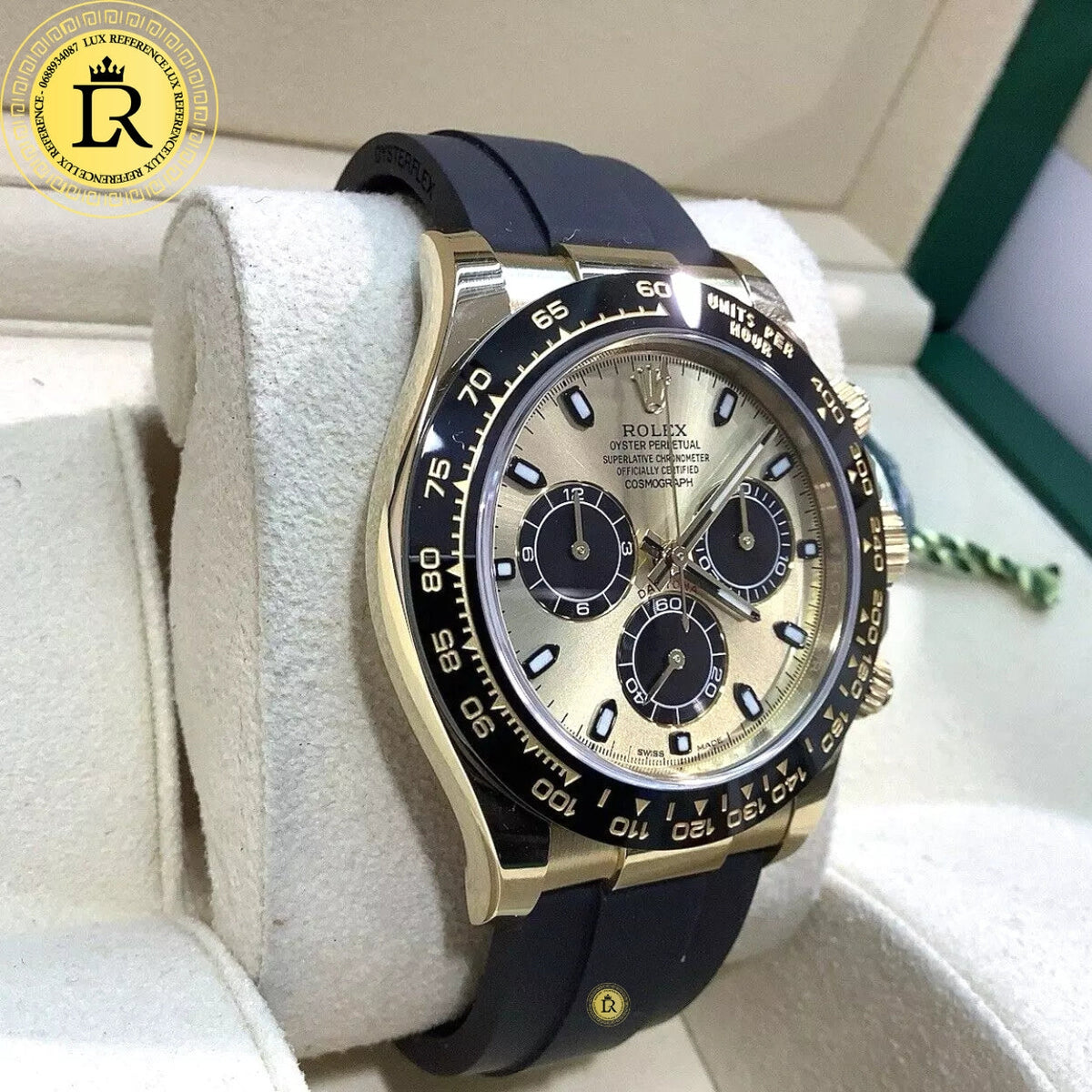 Meridian Racing Chronograph — Gold