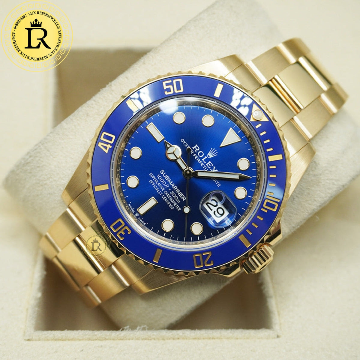 Meridian Diver Pro Date — Yellow Gold