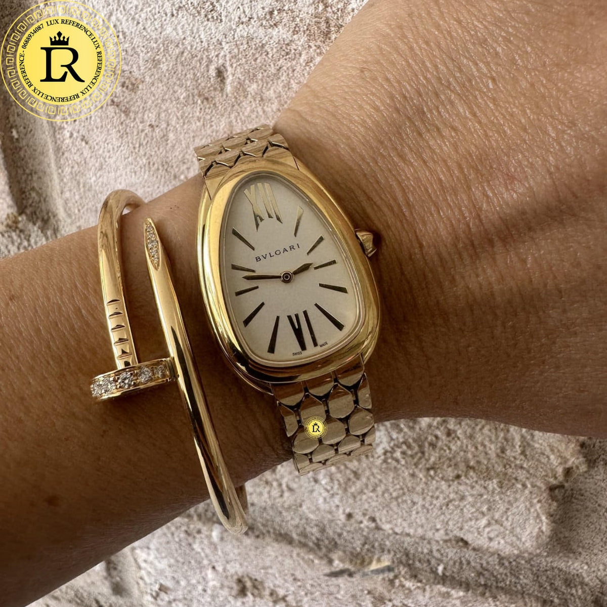 Meridian Roma Gold — White Dial