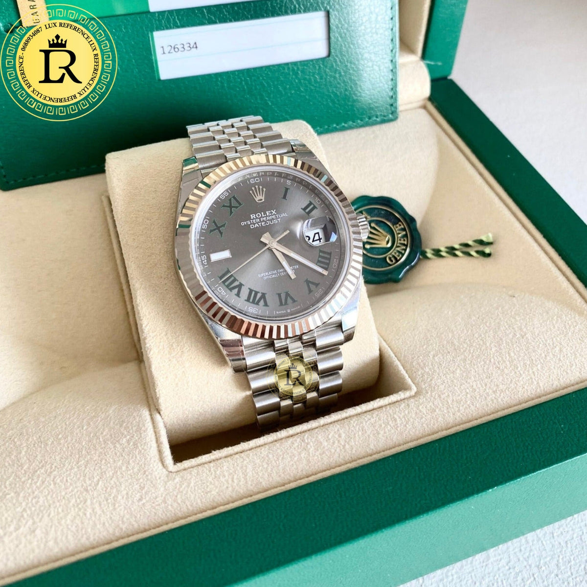Meridian Classic Date — Grey Racing-Track Dial
