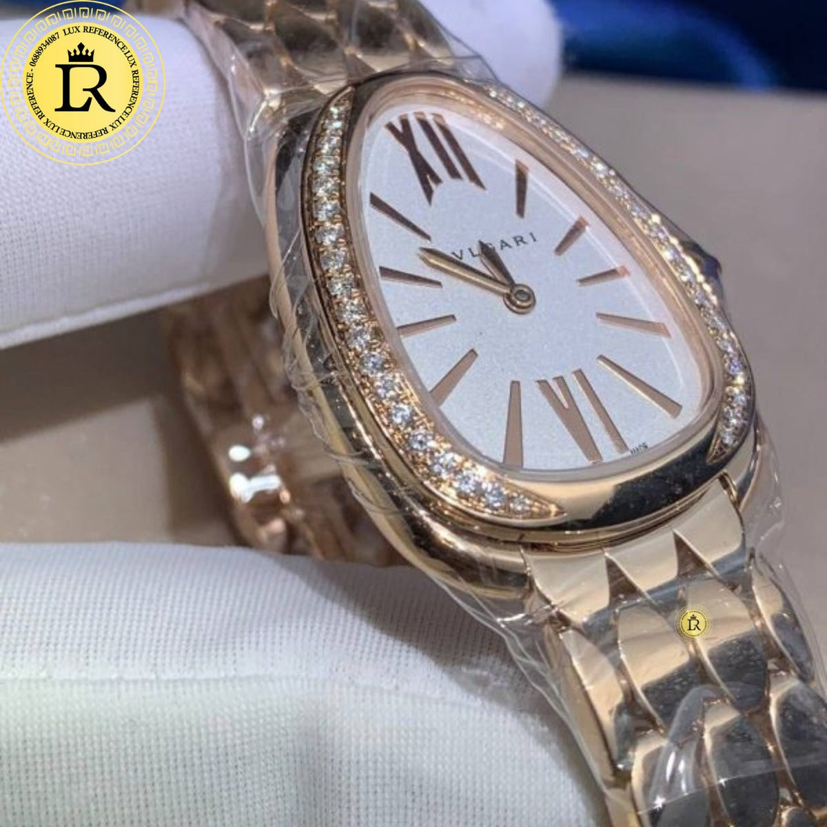 Meridian Serpent Bracelet — Gold