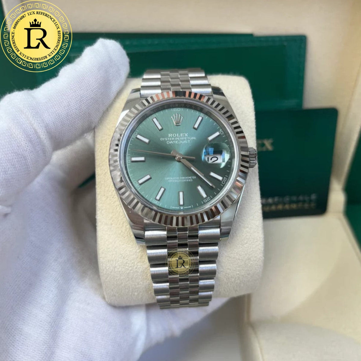 Meridian Classic Date 41mm — Green Dial