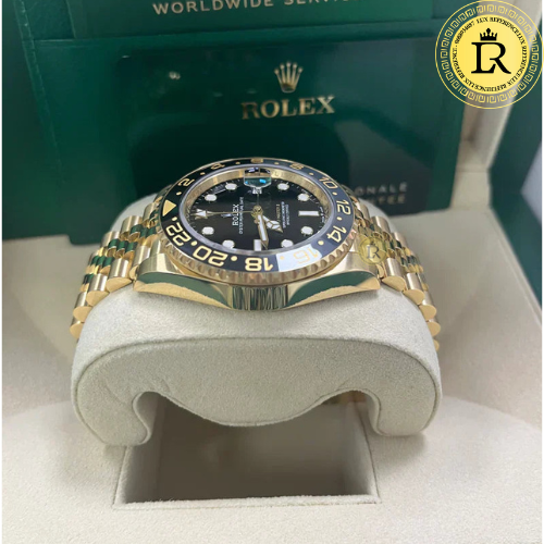 Meridian GMT Voyager — Gold Link Bracelet