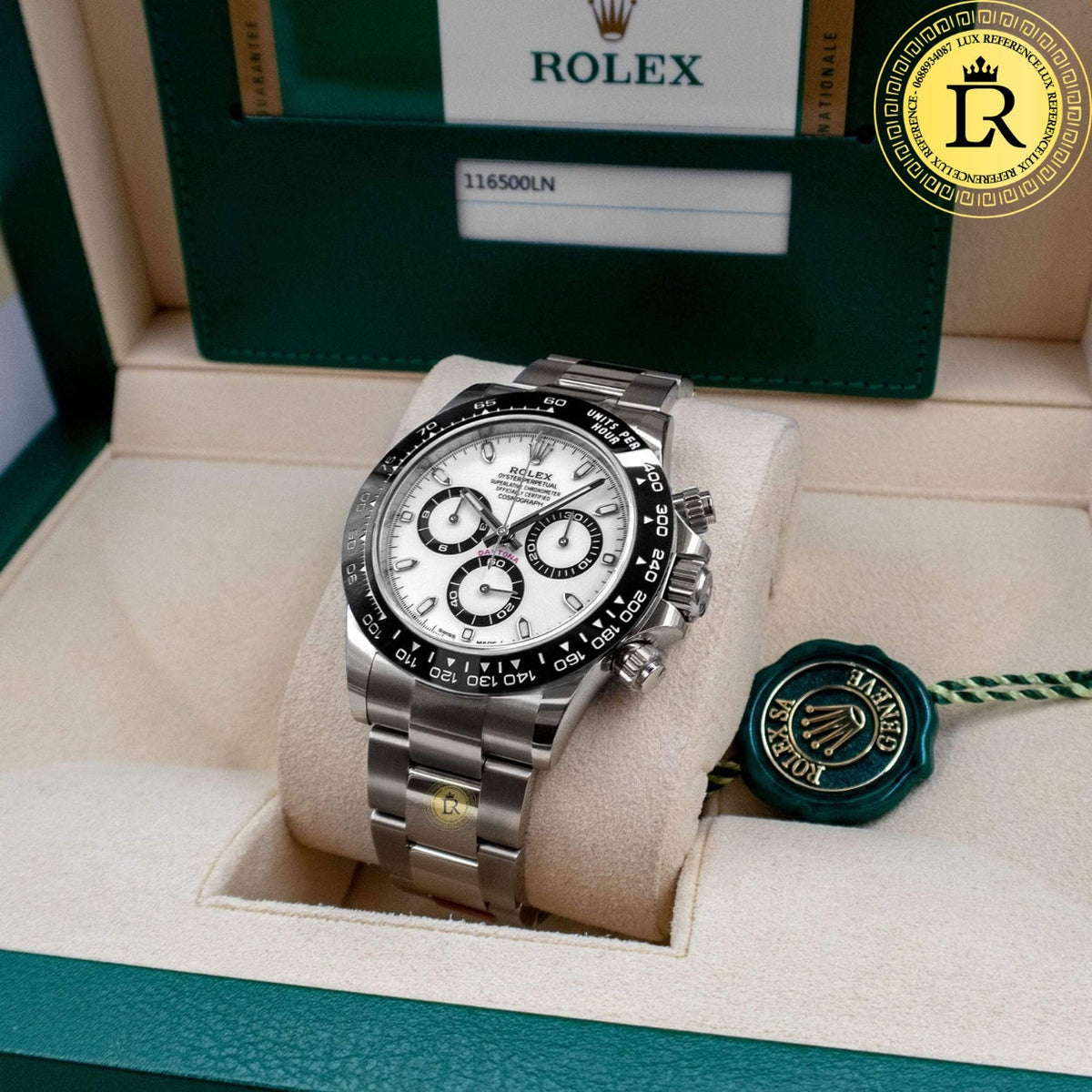 Meridian Racing Chronograph — White Dial (Men's)