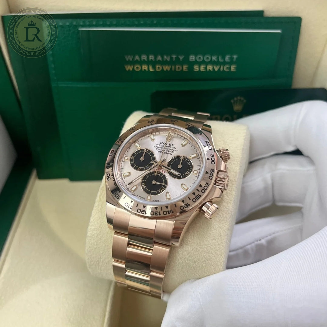 Meridian Racing Chronograph — Rose Gold, Sundust Dial