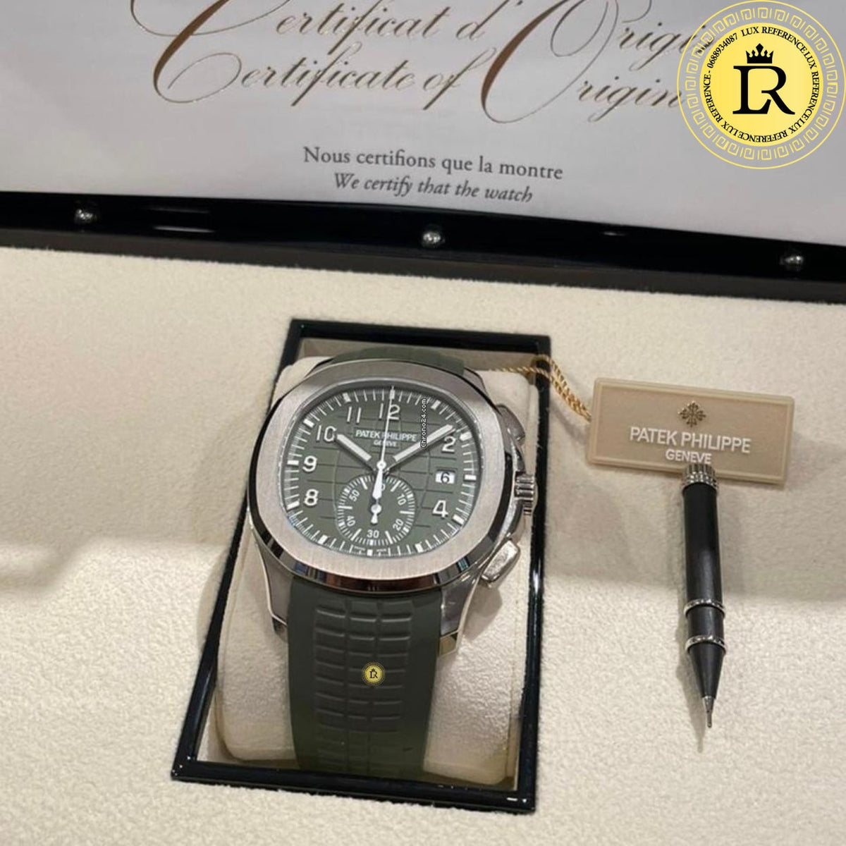 Meridian Aqua Sport — White Gold Chronograph