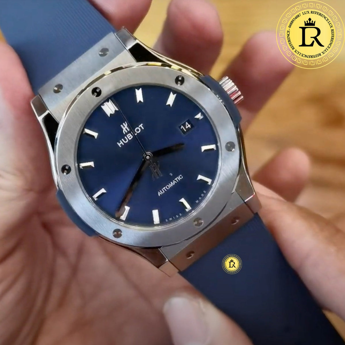 Meridian Fusion Sport Titanium 42mm — Blue