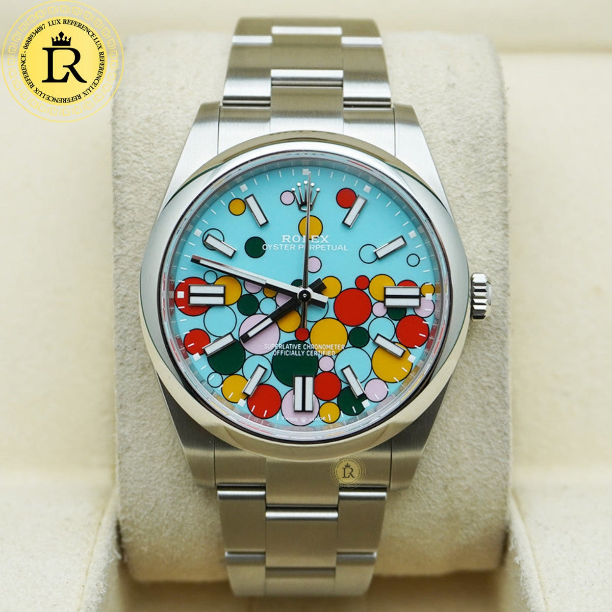 Meridian Classic Date 41mm — Celebration Blue Dial