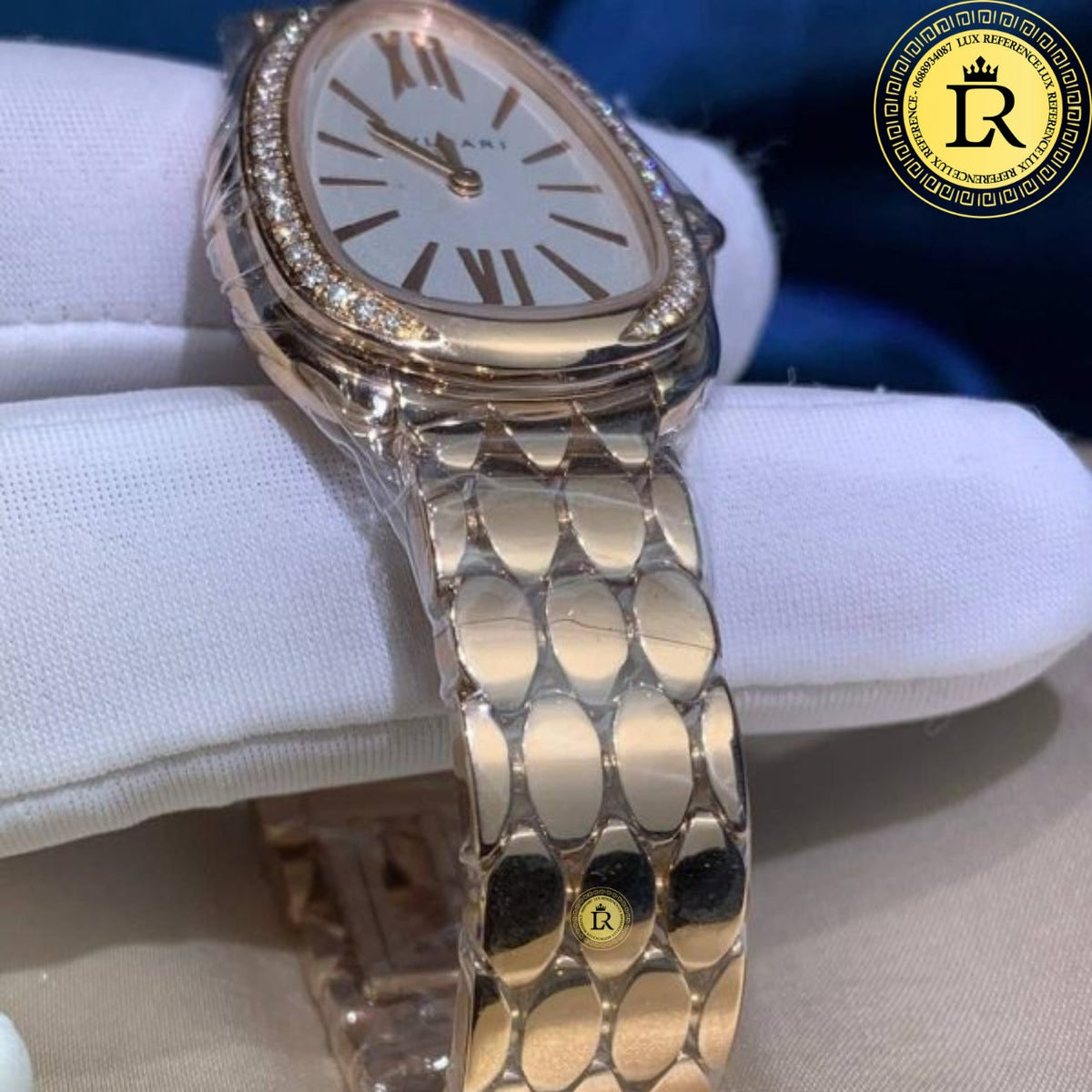 Meridian Serpent Bracelet — Gold