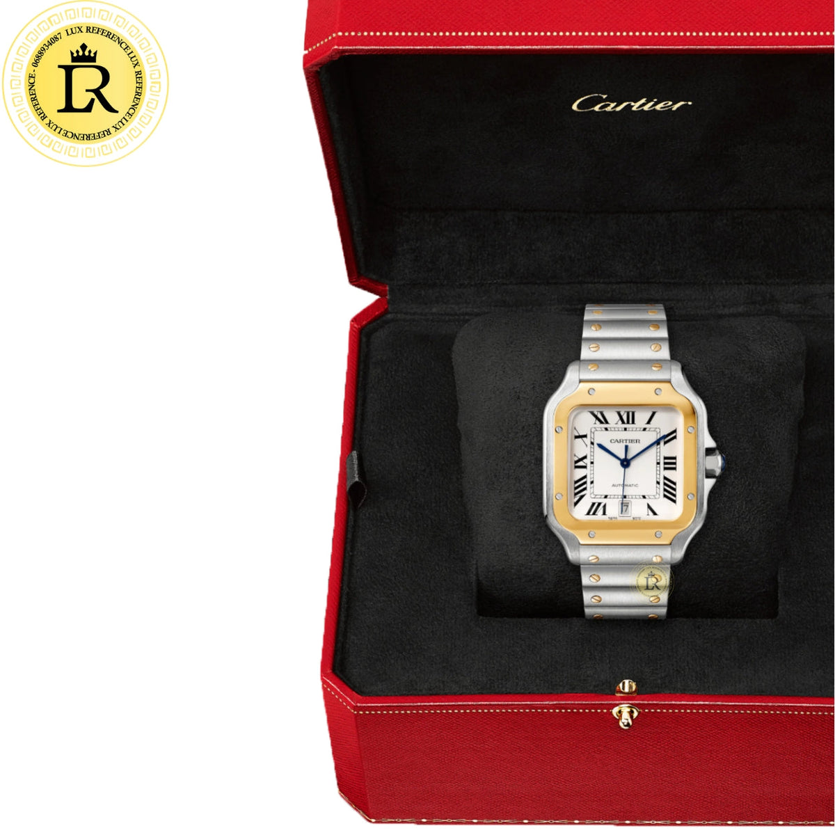 Meridian Aviator Square — Gold/Silver (Men's)