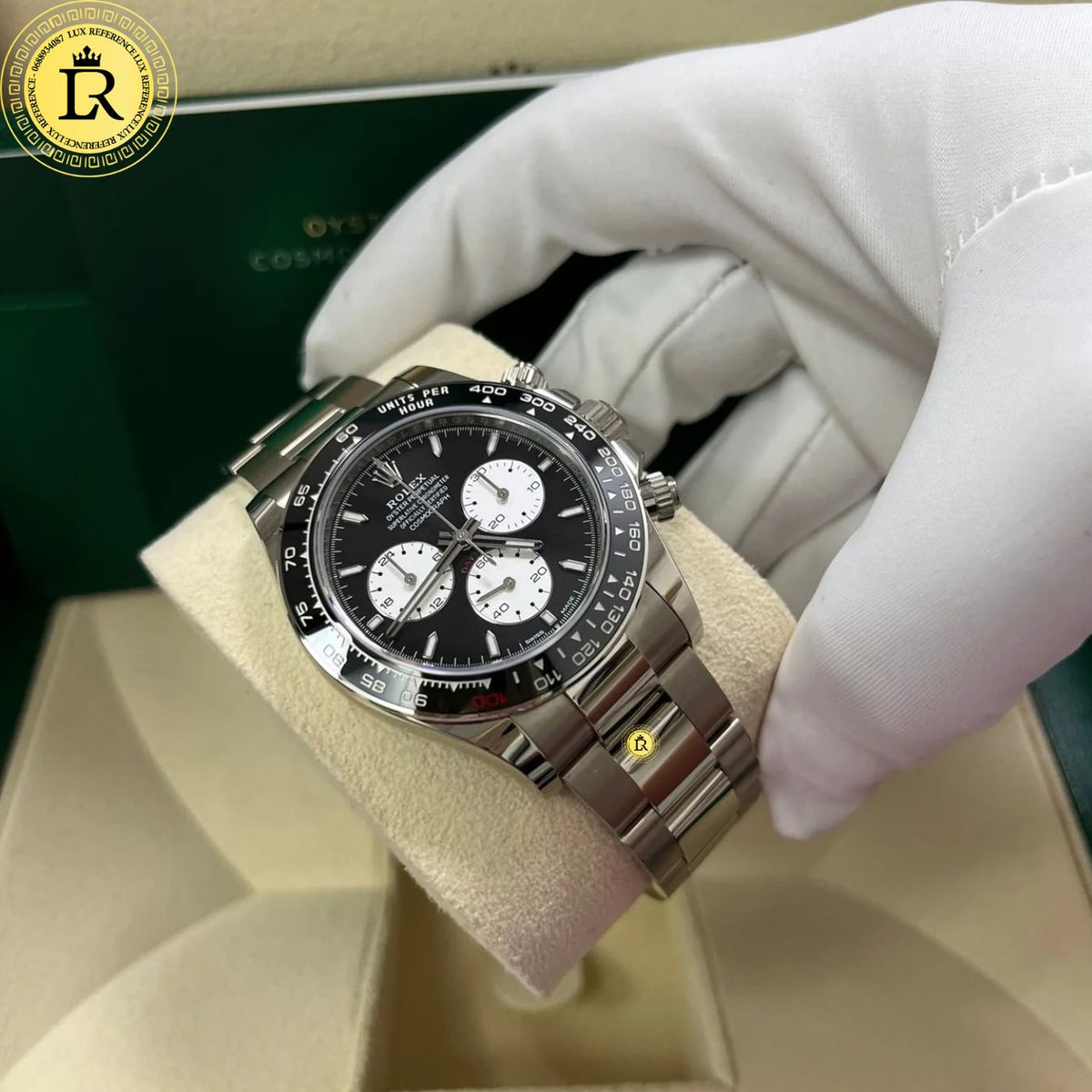 Meridian Racing Chronograph — White Gold, Racing Dial
