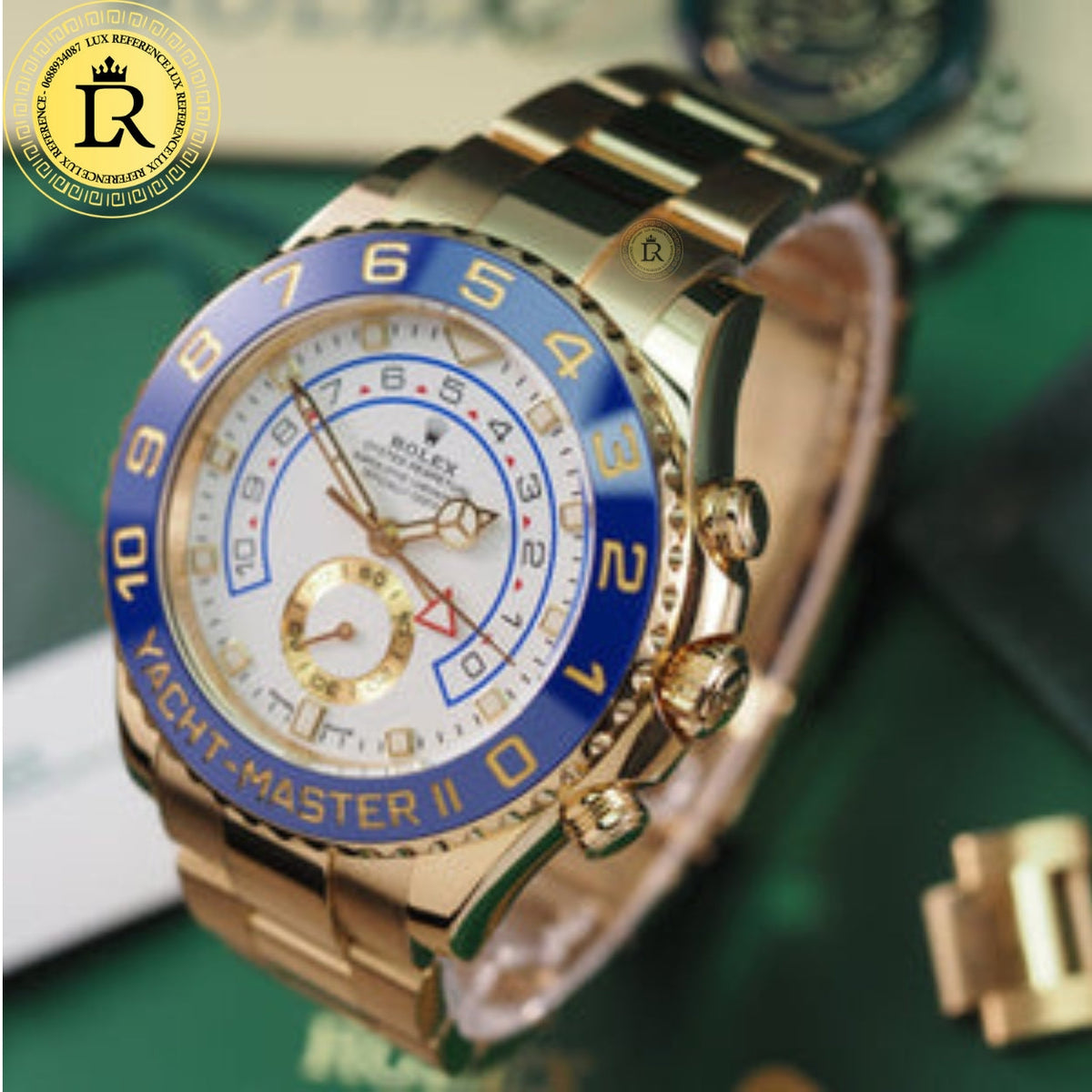 Meridian Yacht Sport II 44mm — Ceramic Bezel (Men's)