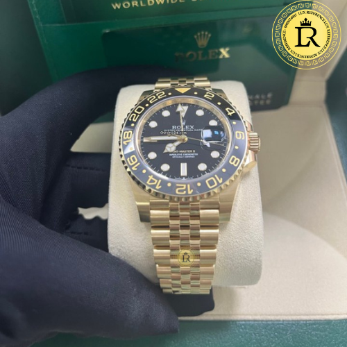 Meridian GMT Voyager — Gold Link Bracelet