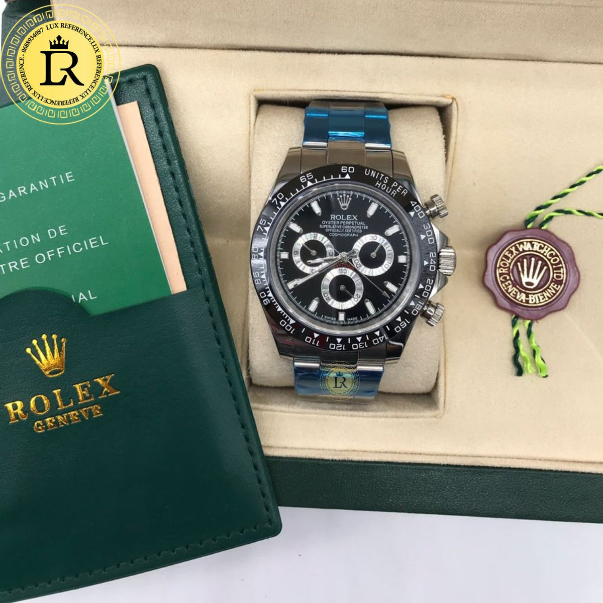 Meridian Racing Chronograph — Black Dial (Men's)