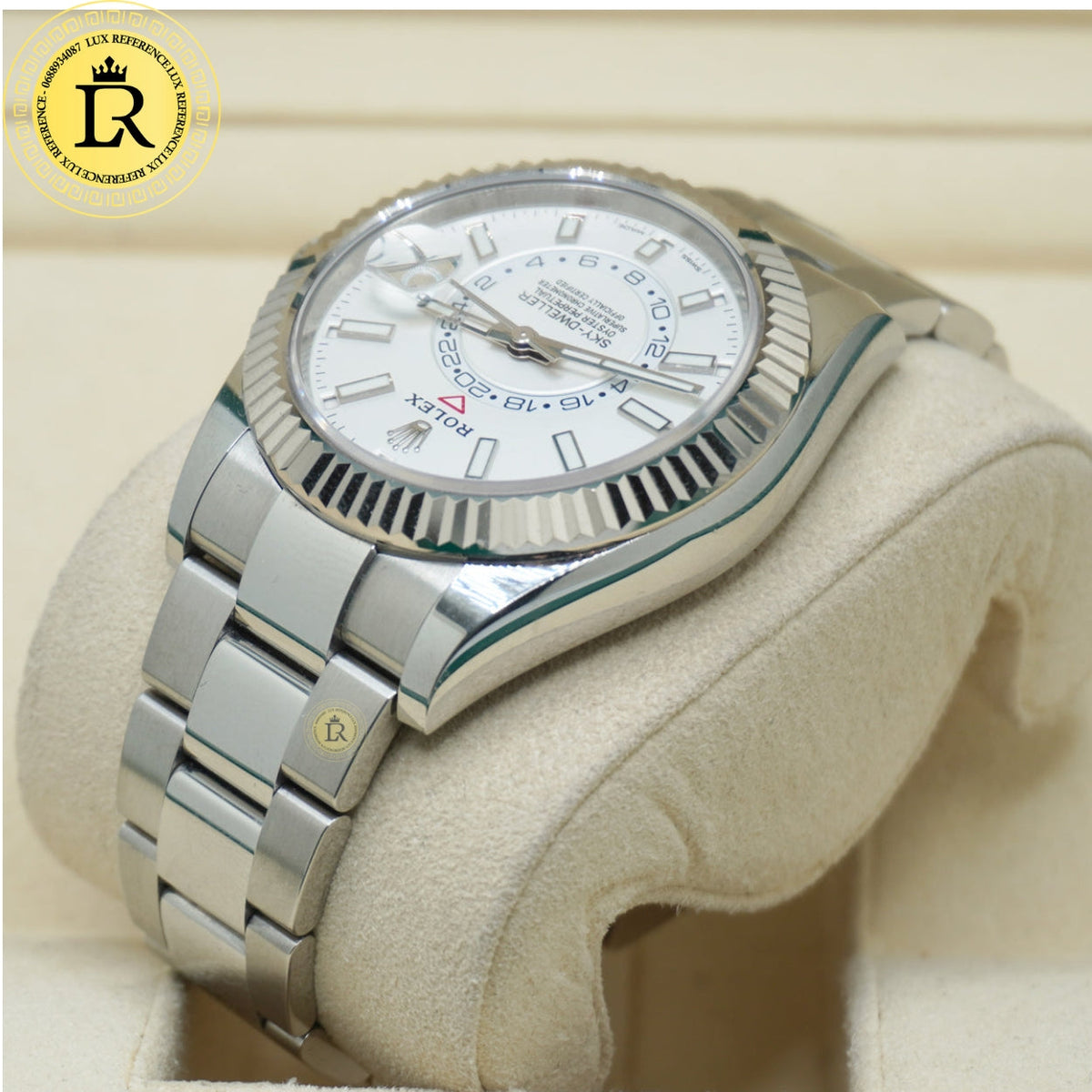 Meridian Dual-Time Pilot 40mm — White Dial