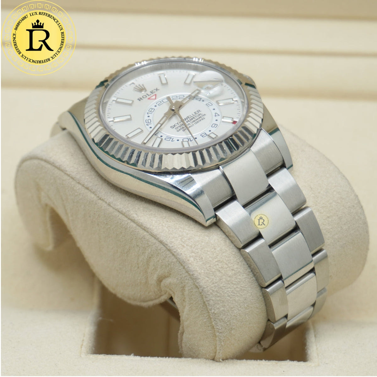 Meridian Dual-Time Pilot 40mm — White Dial