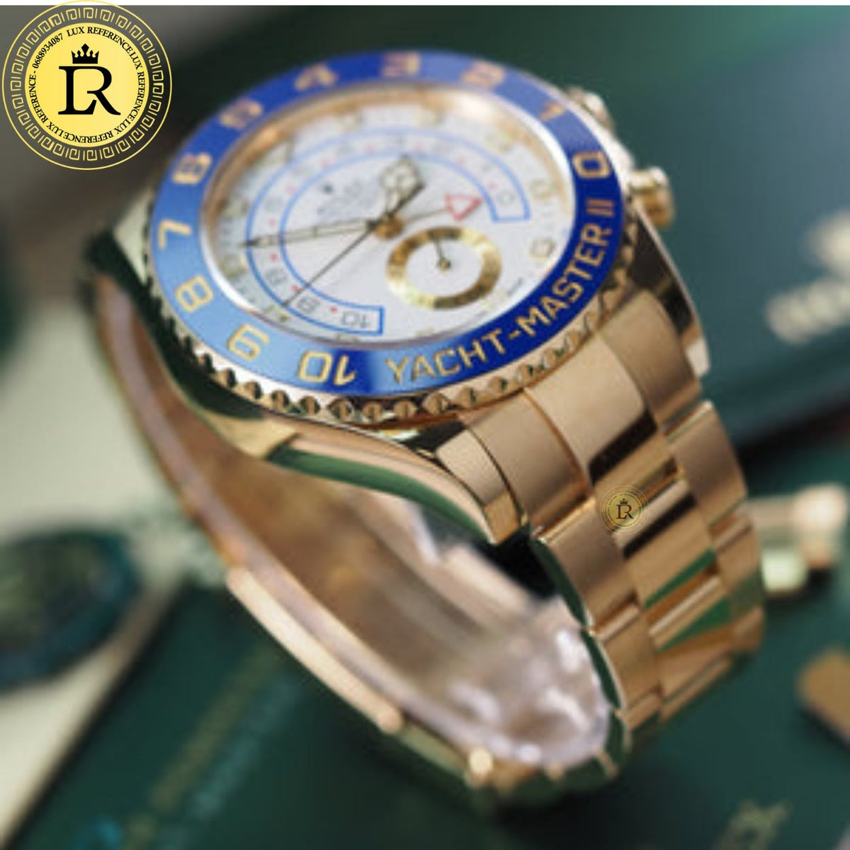 Meridian Yacht Sport II 44mm — Ceramic Bezel (Men's)