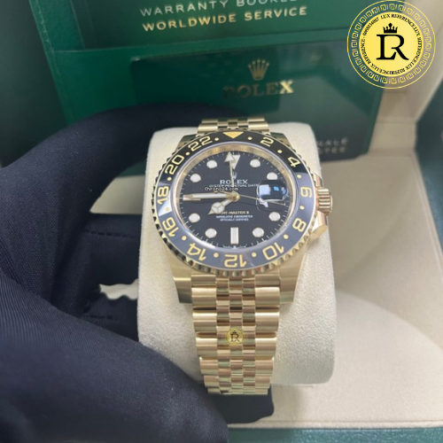 Meridian GMT Voyager — Gold Link Bracelet