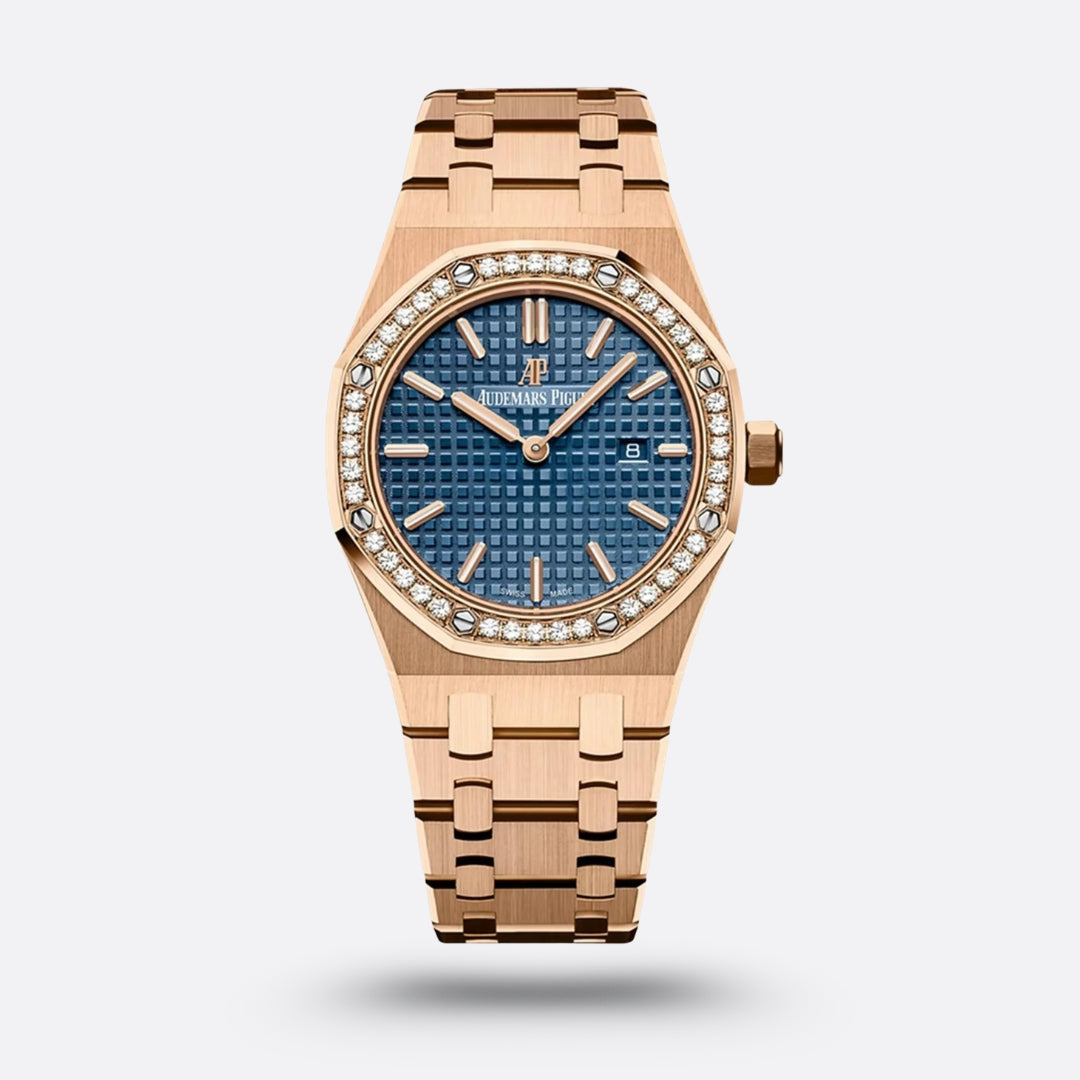 Meridian Octagon Sport Automatic — Blue Dial, Diamonds