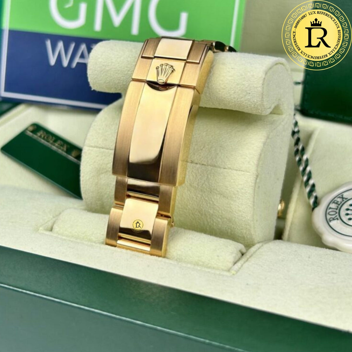 Meridian GMT Voyager — Green/Yellow Gold