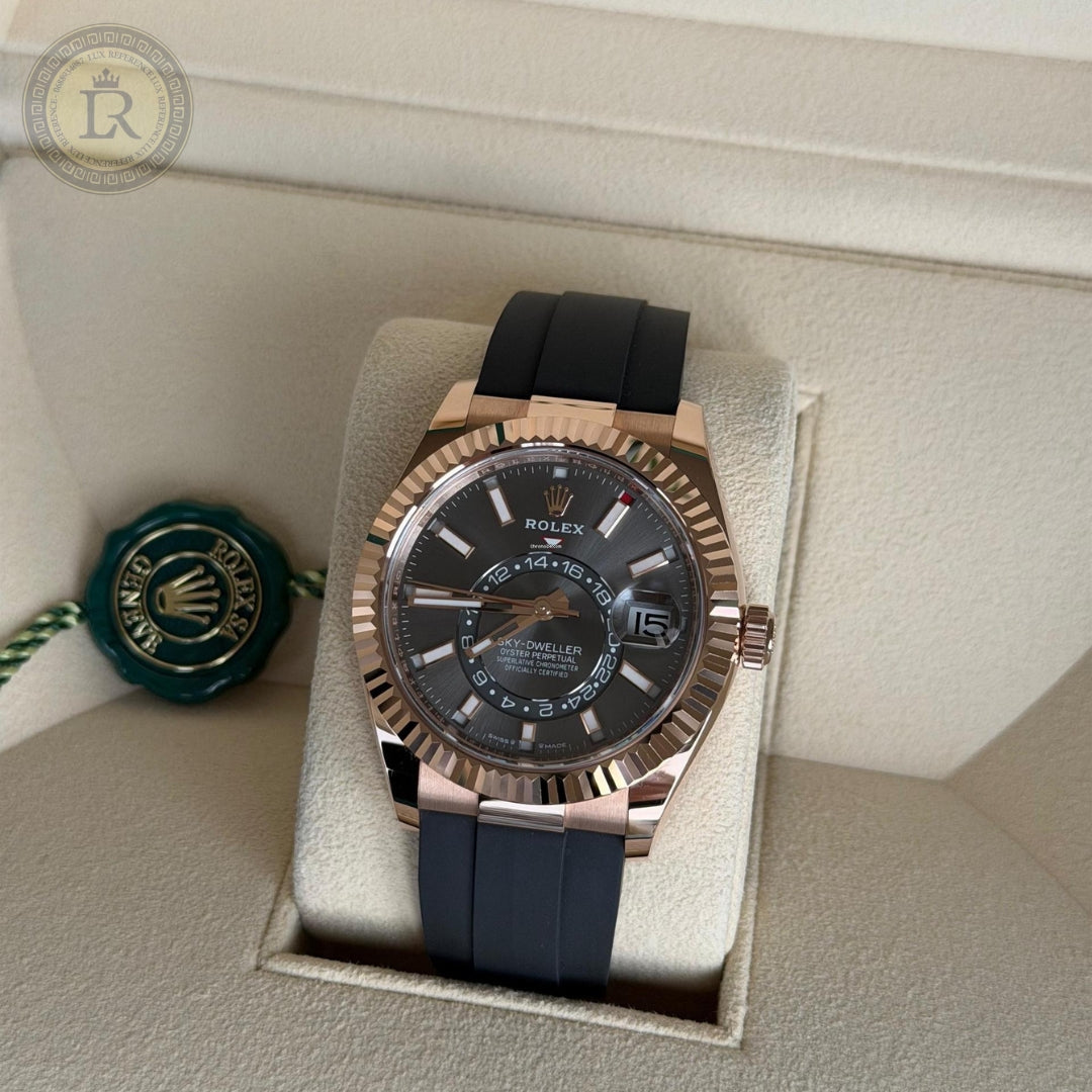 Meridian Dual-Time Pilot — Grey Dial