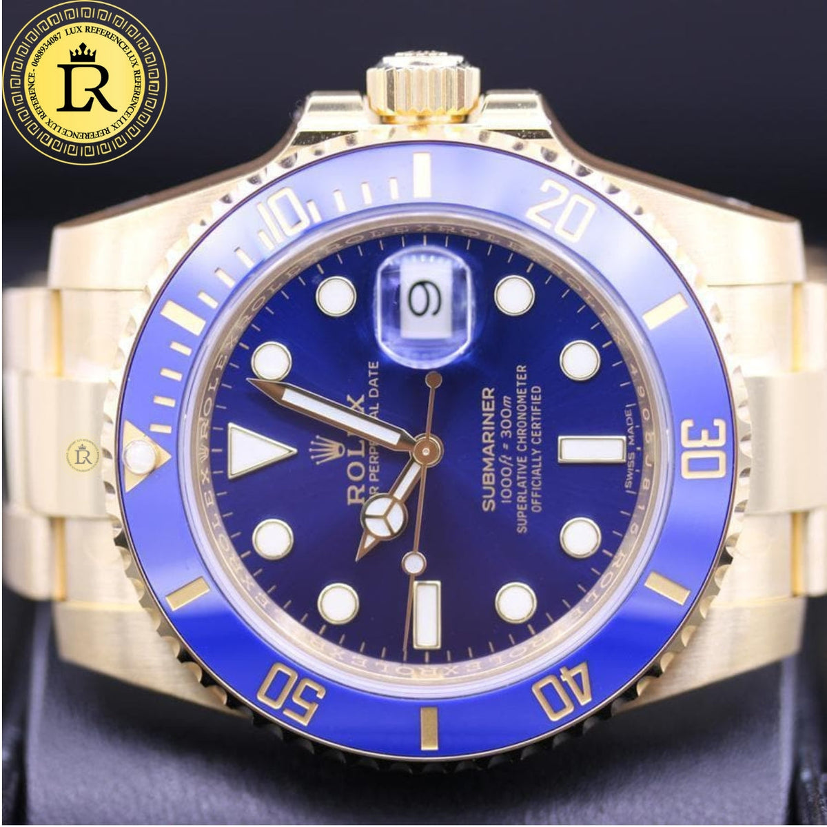 Meridian Diver Pro Date — Yellow Gold