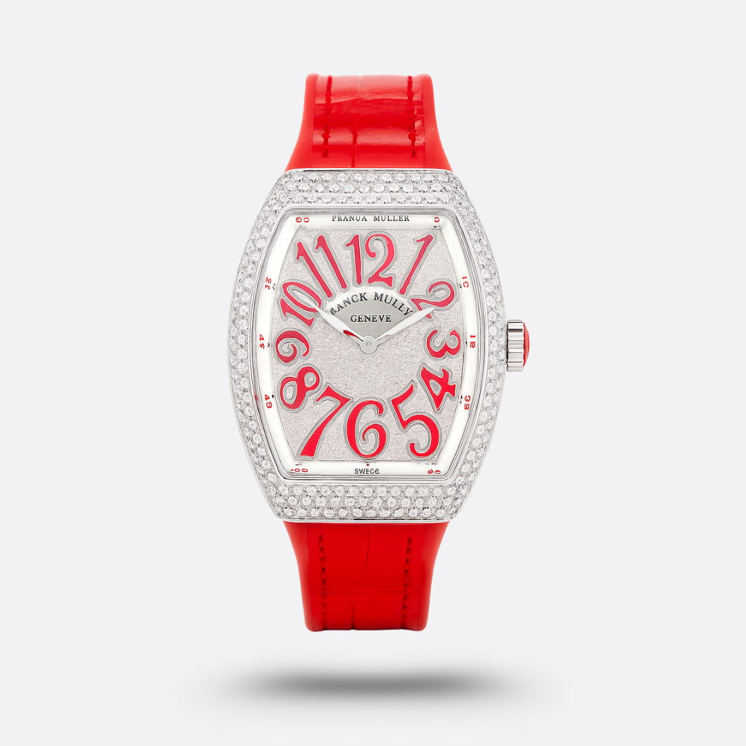 Meridian Curvex Dress — Red, Diamonds