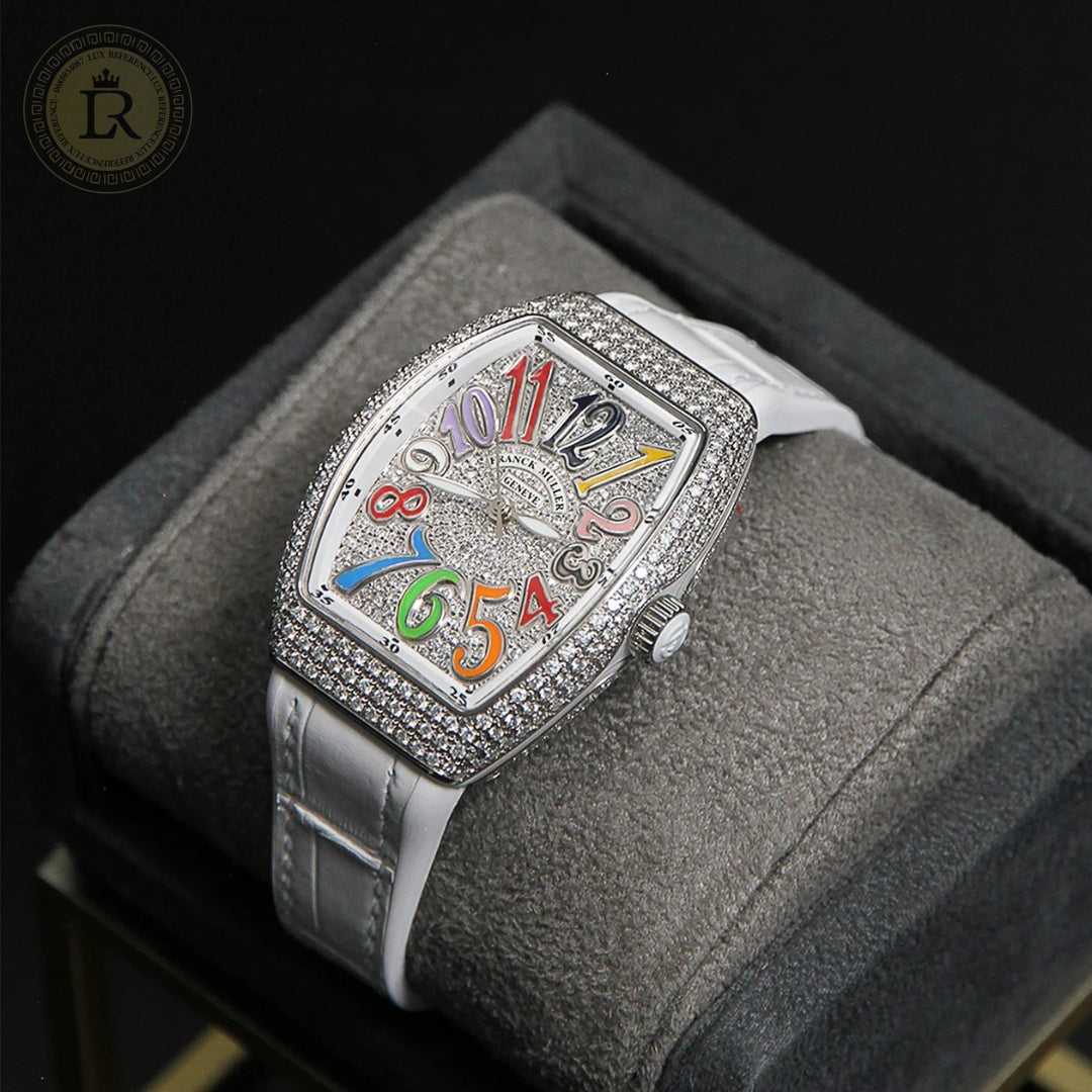 Meridian Curvex Dress — Rainbow, Full Diamonds