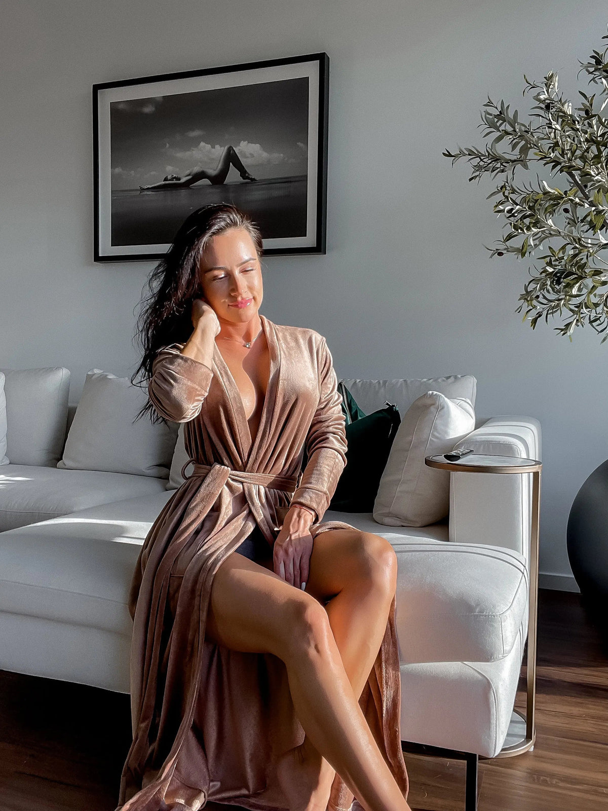 Bronzed Bombshell Robe