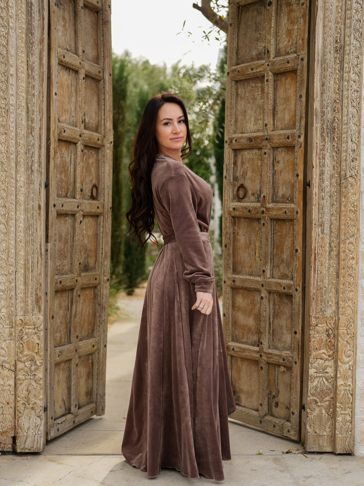 The Bronzed Belle Robe