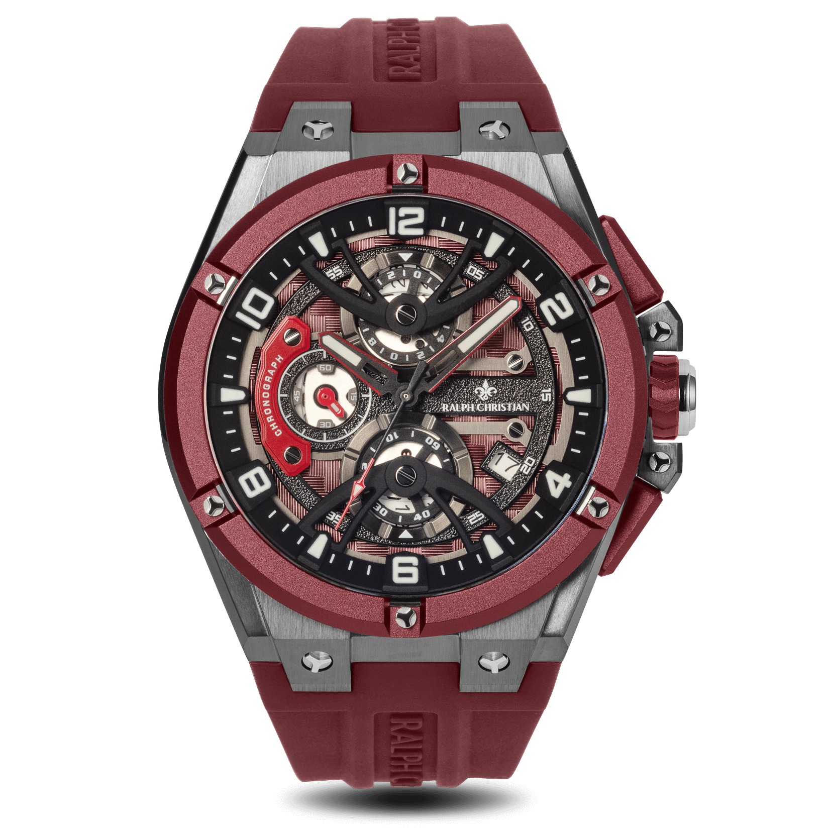 The Apex Chrono - Crimson Steel